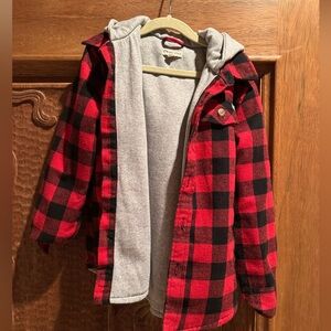 Appaman Red and Black Checkered Kids Jacket